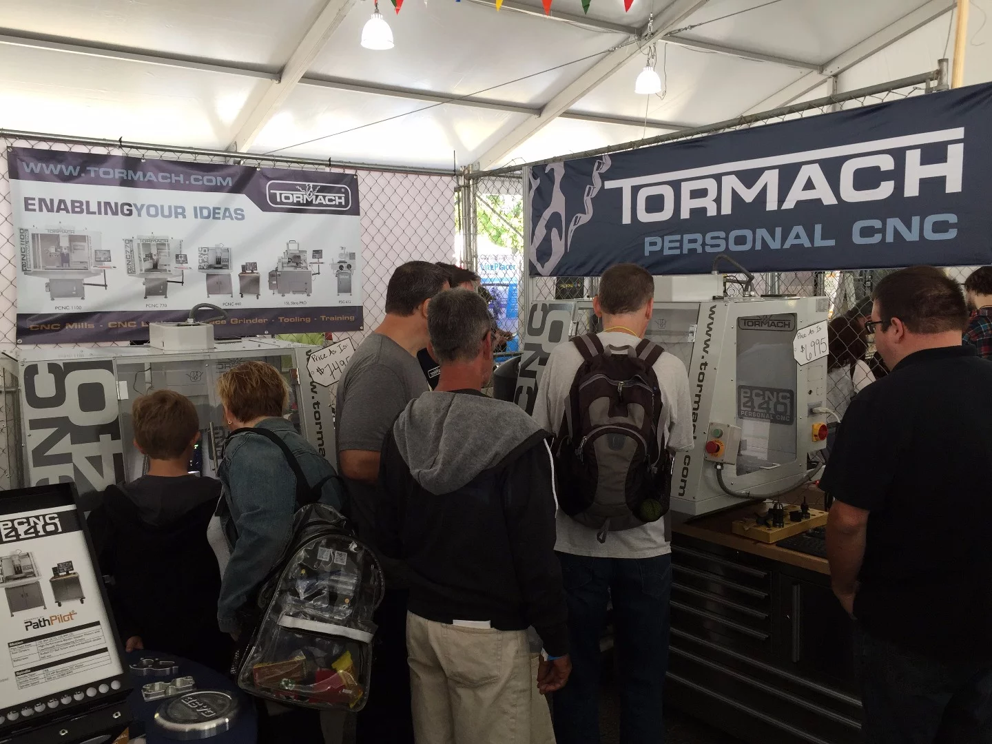 Tormach unveiled the new PCNC 440 at World Maker Faire in New York