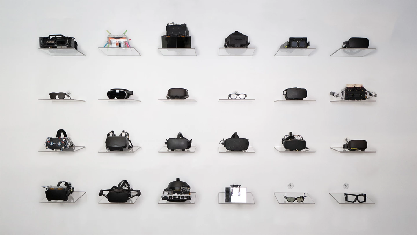 Some of the prototypes Meta has built on its journey into VR thus far