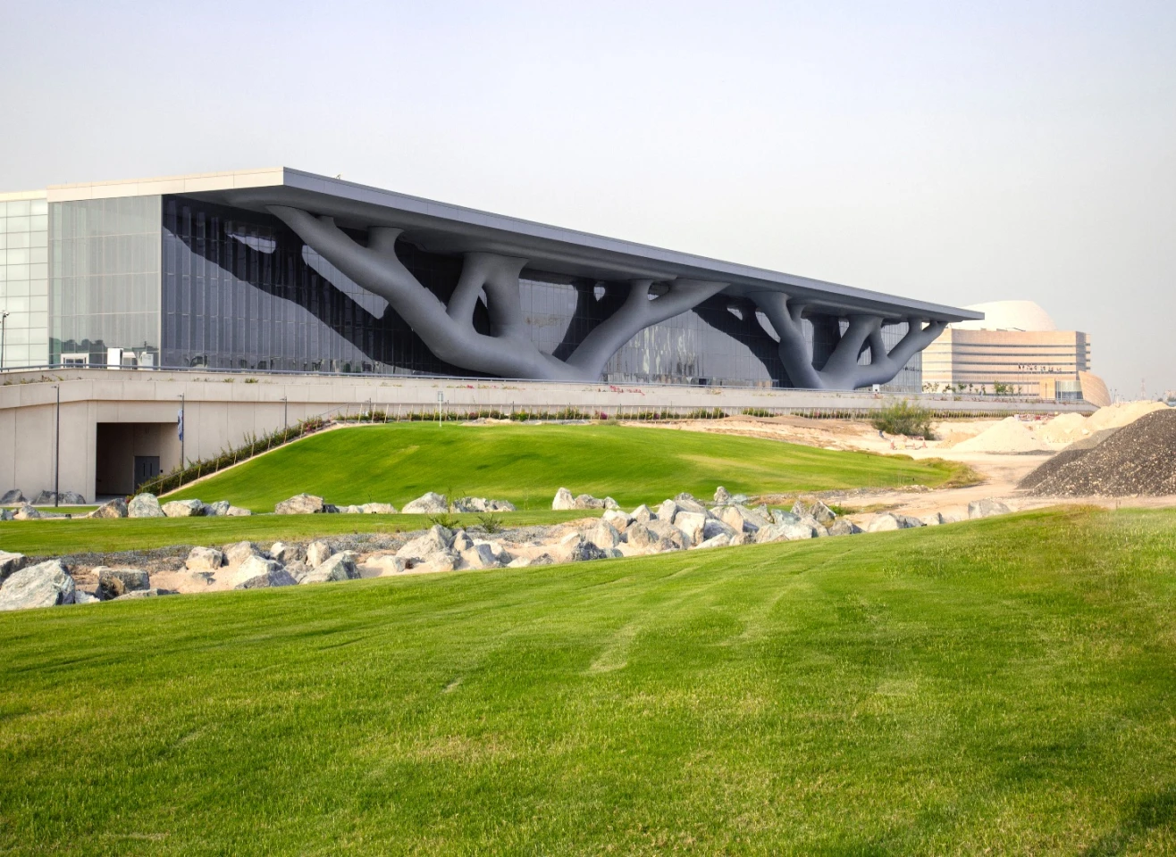The Qatar National Convention Center opened in December, 2011