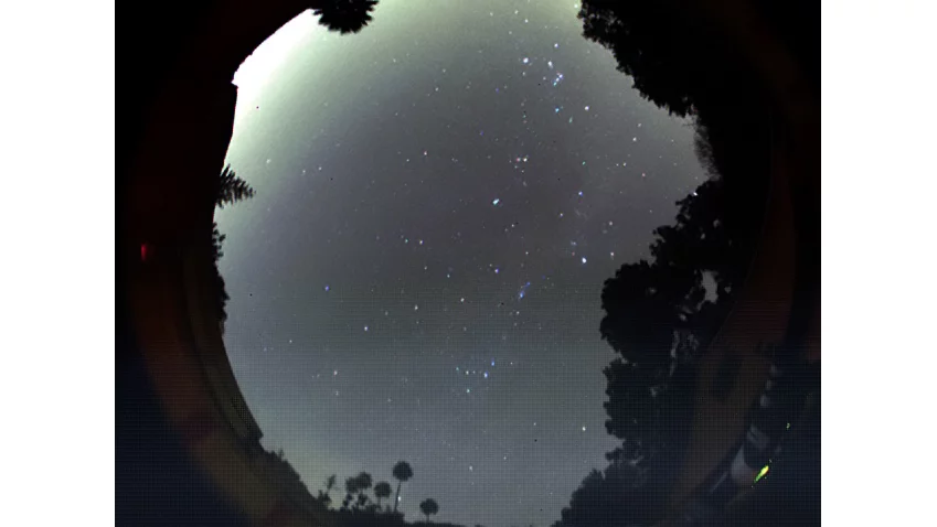 The AllSky camera can provide 24-hour monitoring of the sky