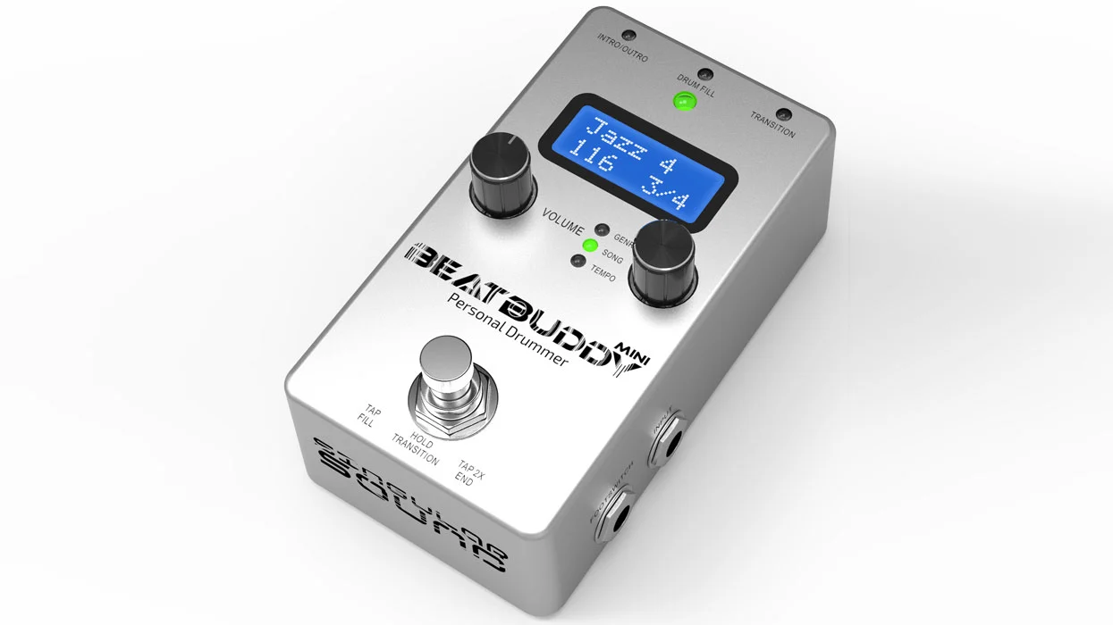 Gizmag reviews the BeatBuddy Mini: a drum machine in a pedal