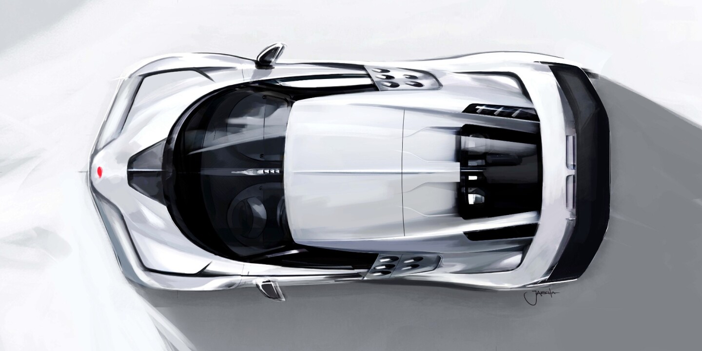 Bugatti's latest hypercar, the Centodieci