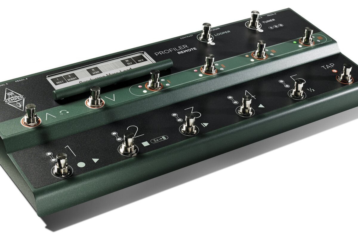 Kemper Remote offers handsfree access to Profiler's multiple tones