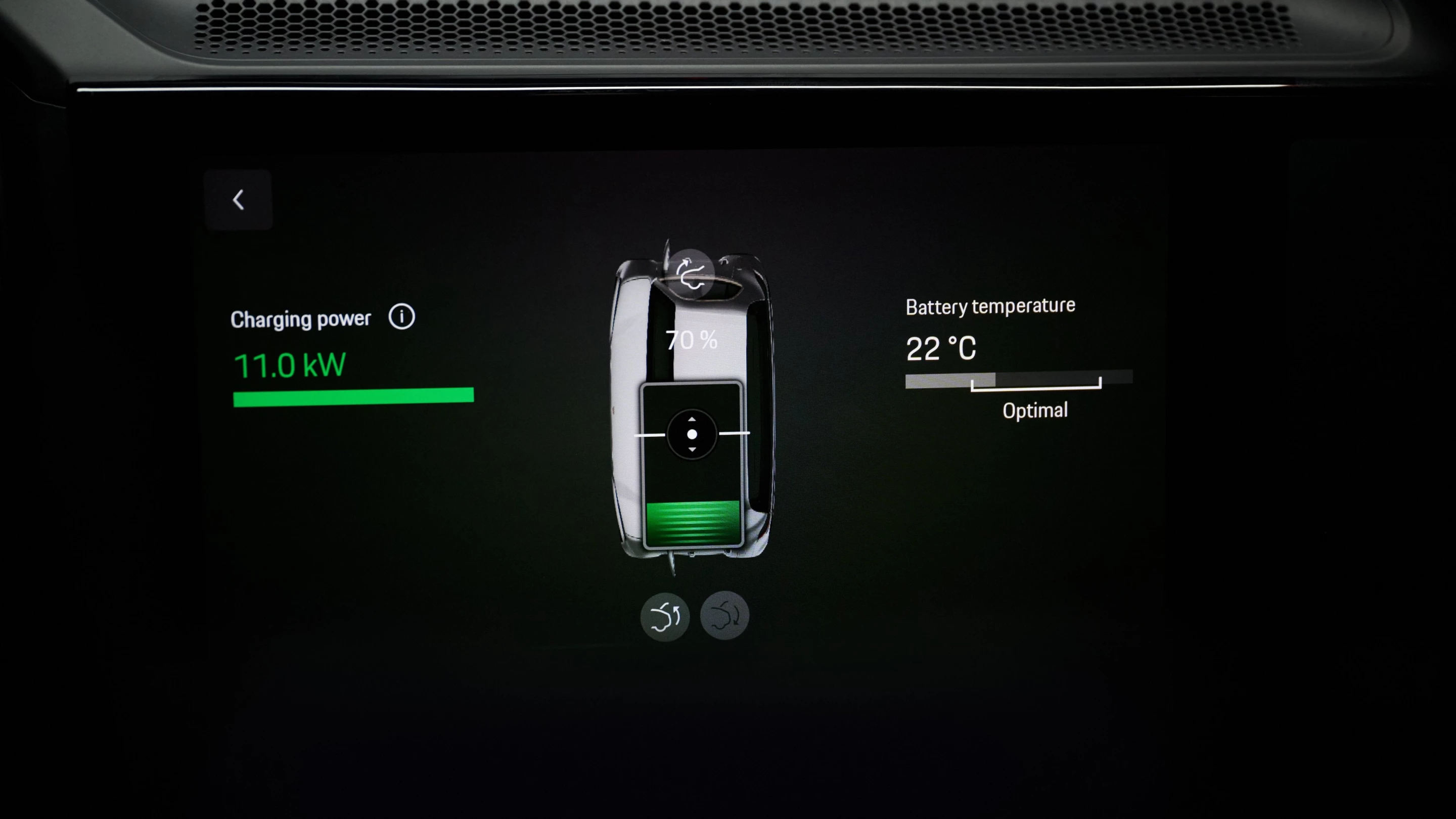 The My Porsche app can be used to monitor or control the charge just as with plug-in charging