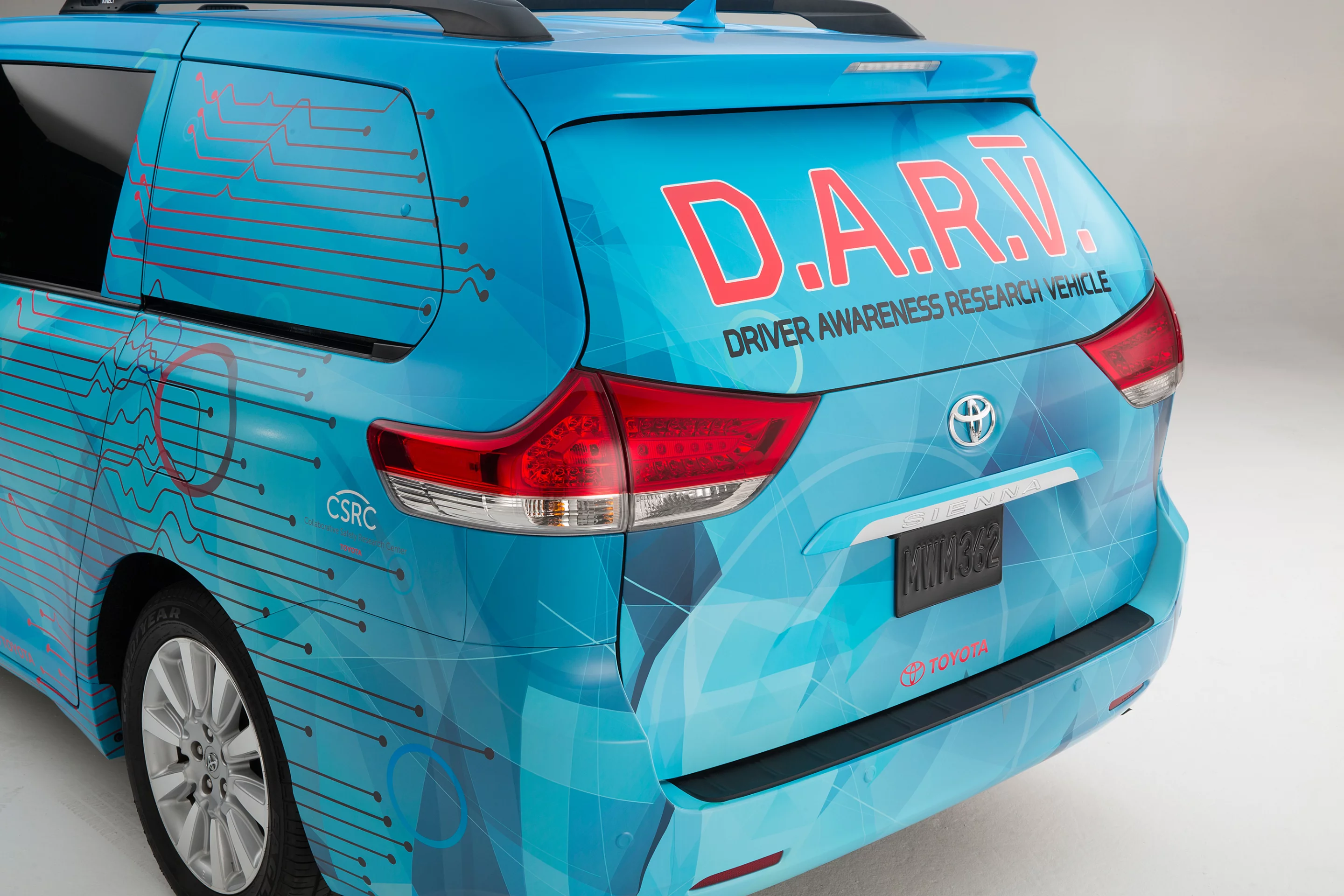 The DAR-V is designed to research new ways of cutting down on driver distraction (Photo: Toyota)