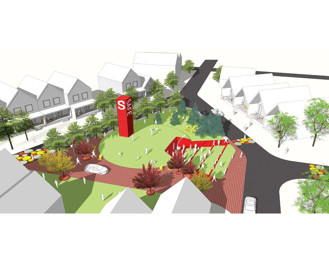 The Reinventing Vilonia project will include the construction of underground safe rooms for when another tornado strikes