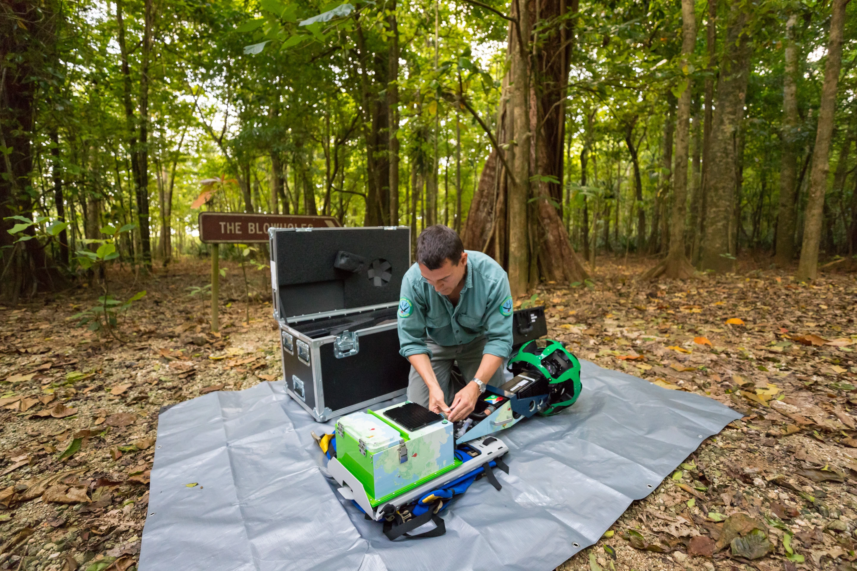 From the comfort of our own homes Google Street View can give us a look at some of nature's most spectacular sights