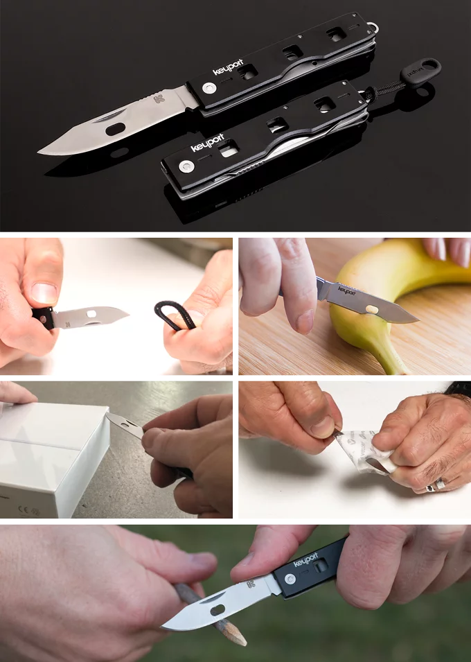 Pocket knife module for the Anywhere Tools multi-tool system