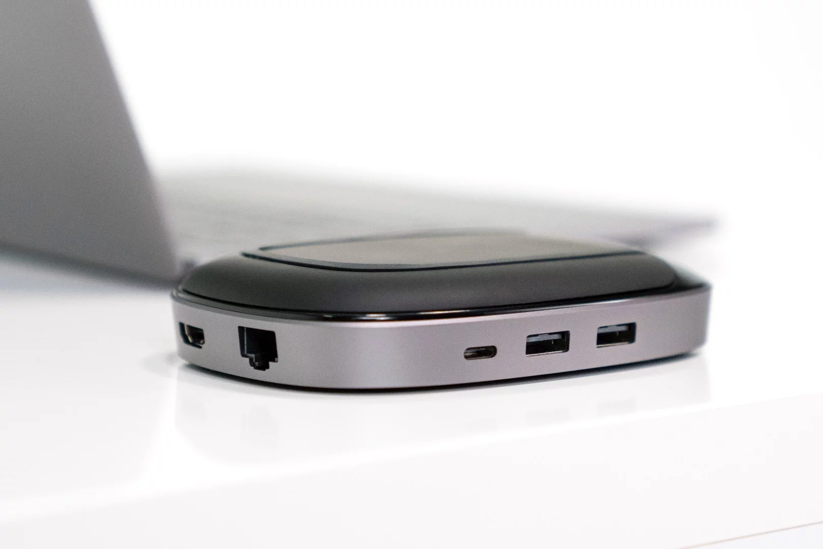 It also holds an Ethernet connection and an HDMI port