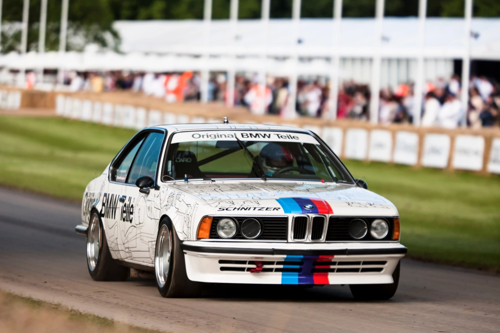 As the featured marque, BMW had some gorgeous metal on display, including this 635 CSI