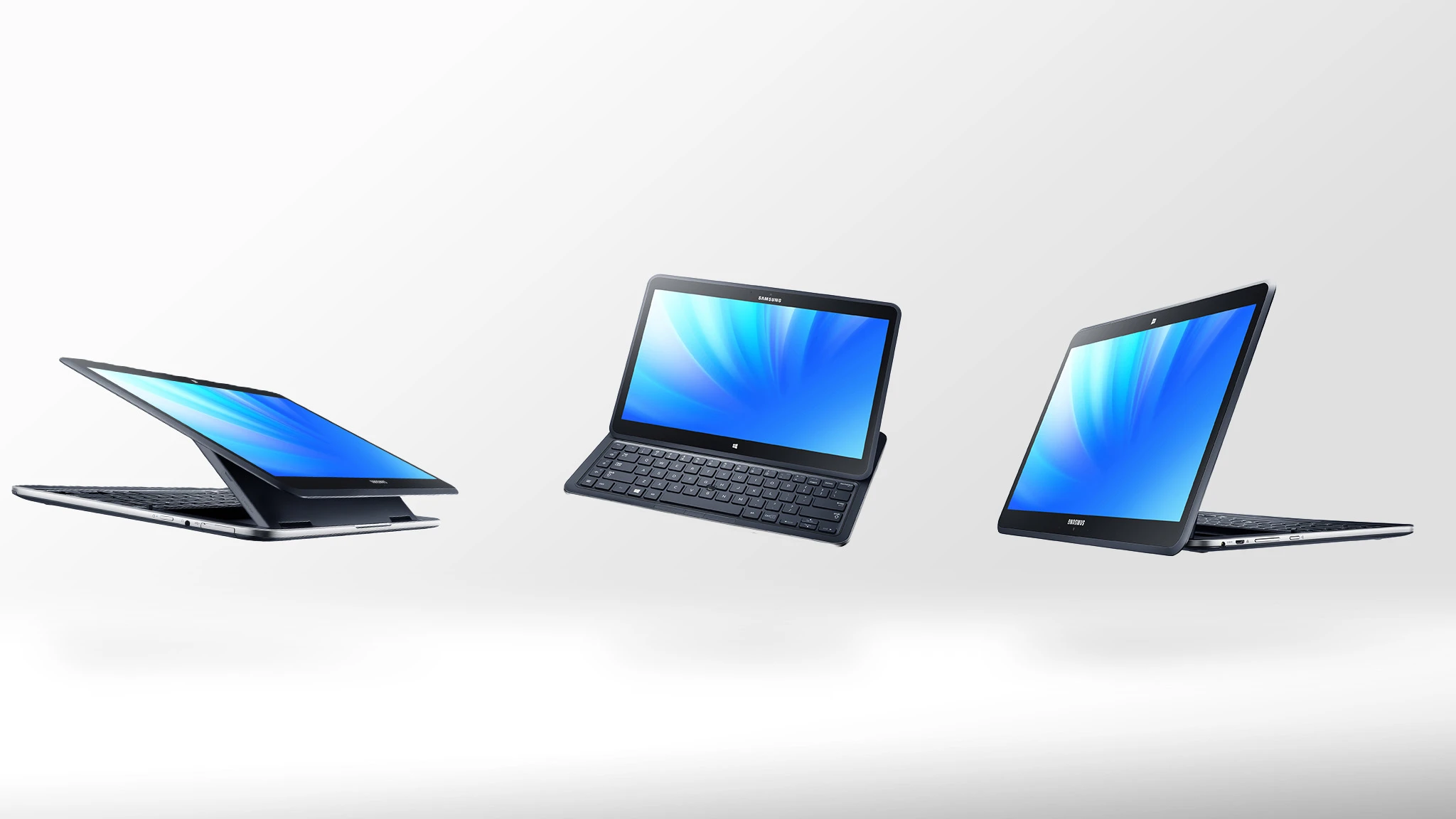 Samsung unveiled a bold new hybrid tablet, dubbed the Ativ Q