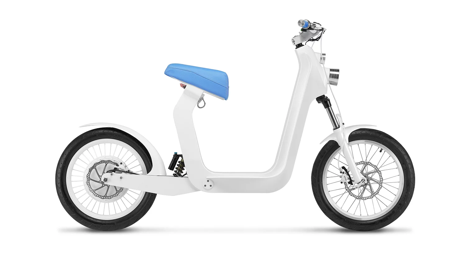 The Xkuty seat and handlebars come in several color options