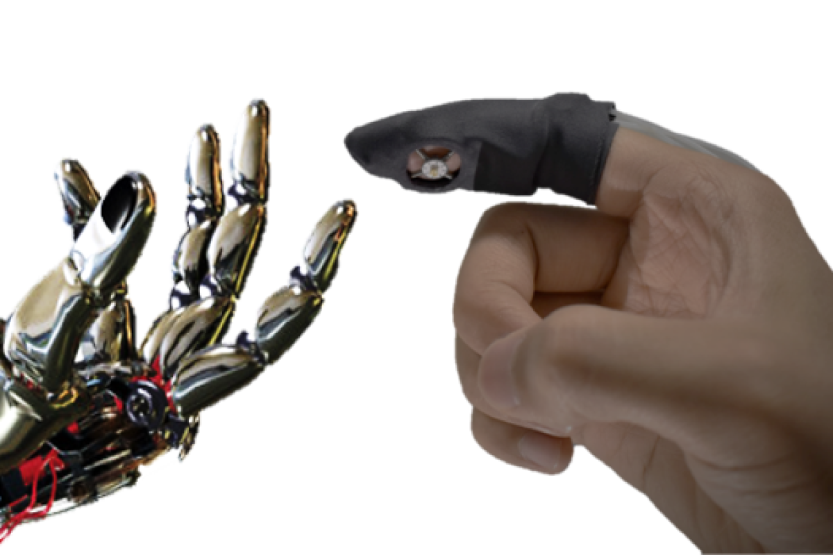 Scientists have developed a new haptic feedback glove that makes use of artificial muscles in the fingertips