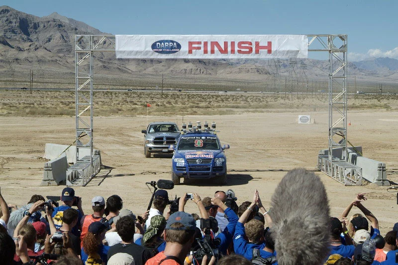 Stanford University worked closely with Volkswagen to win the second DARPA Grand Challenge