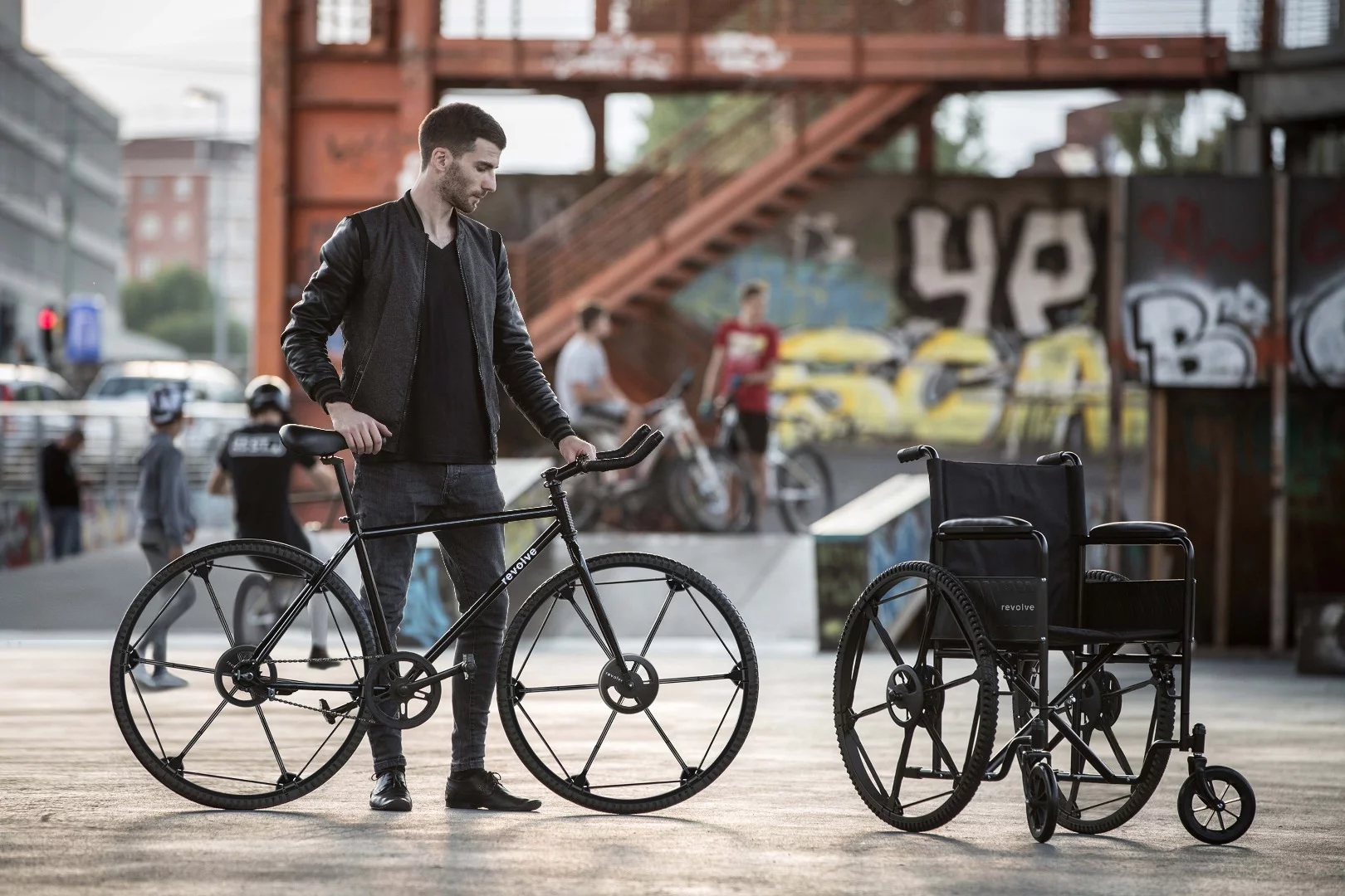 "Quite clearly there are many different ways in which the folding wheel can be used, and folding bicycles and folding wheelchairs are just the low hanging fruit. Wheeled drones that need to be transported in a compact state are another marketplace with great potential and ... now that wheels can be folded, people will find uses for them." Andrea Mocellin