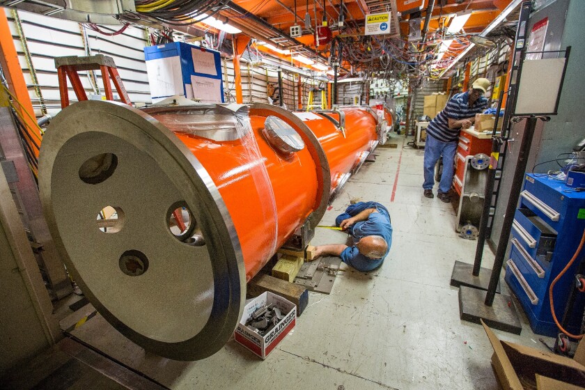 Each cryomodule will undergo rigorous testing before it's shipped out to the SLAC National Accelerator Laboratory