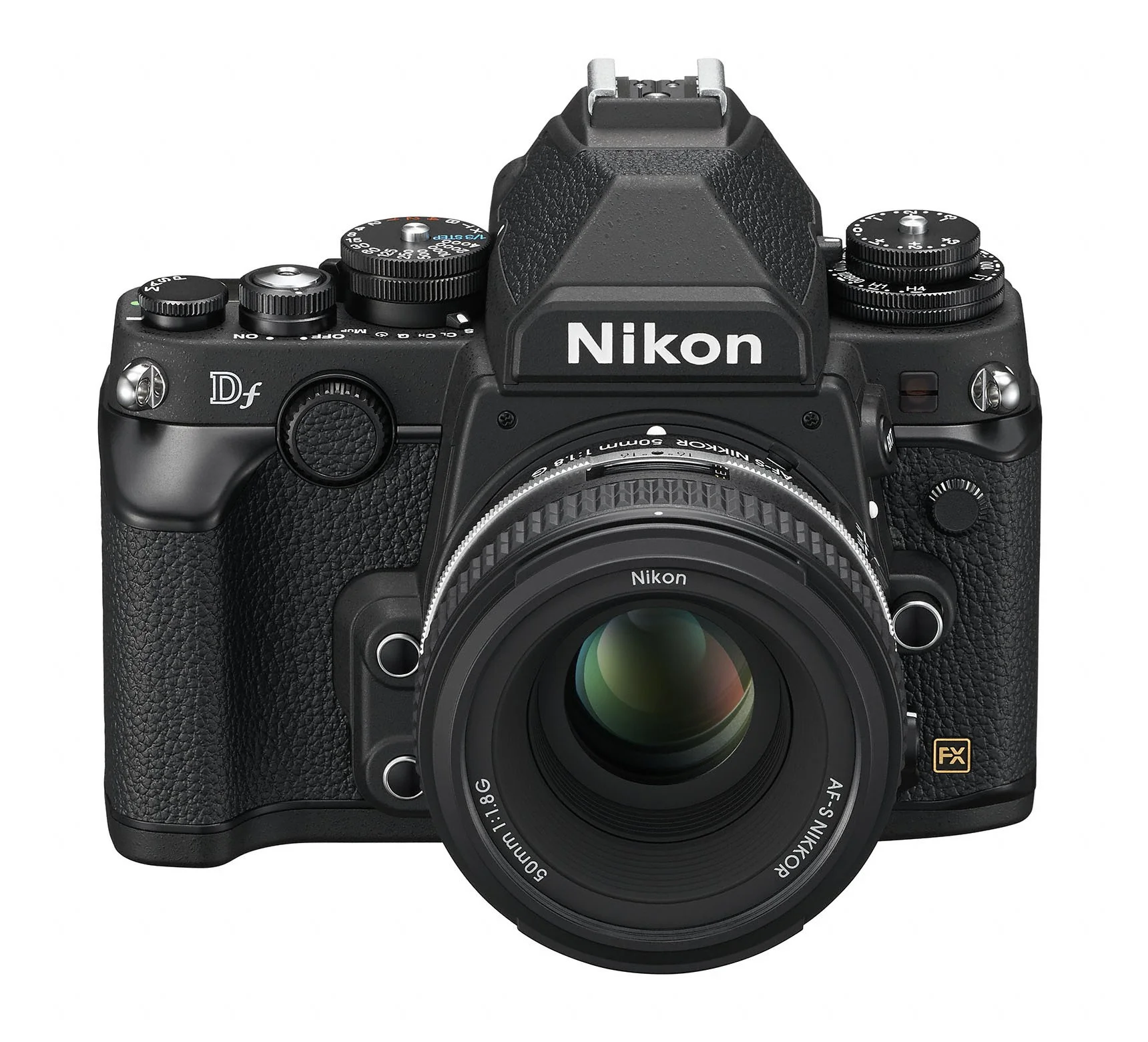 The Nikon Df weighs 765 g (1 lb, 11 oz)