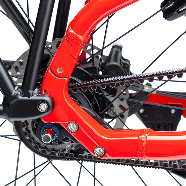 Oversized Atlas dropouts and dedicated trailer mounts