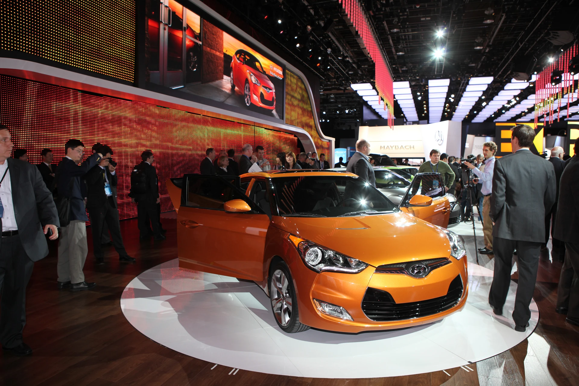The Hyundai Veloster 3-door coupe