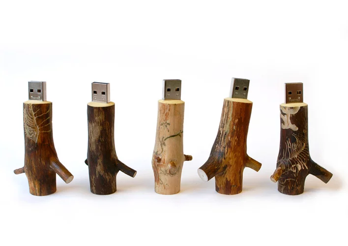 OOOMS Wooden USB Stick