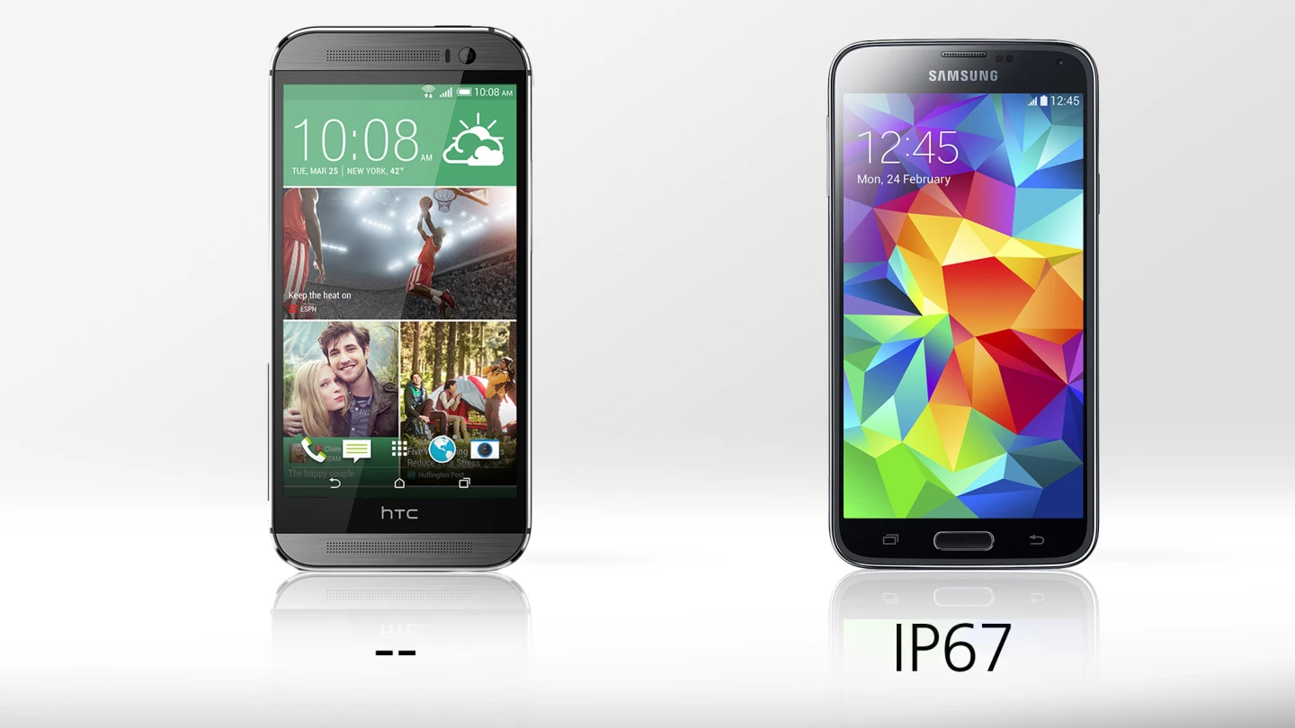 The GS5 has some water and dust resistance on board