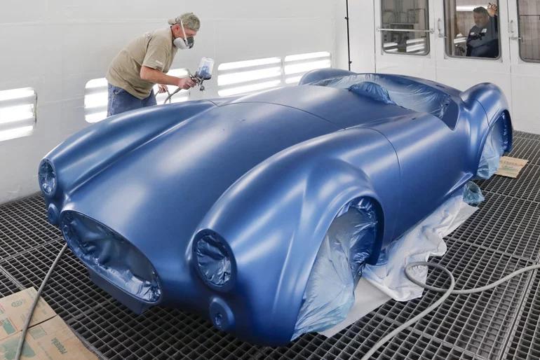 The ORNL Shelby Cobra detailing