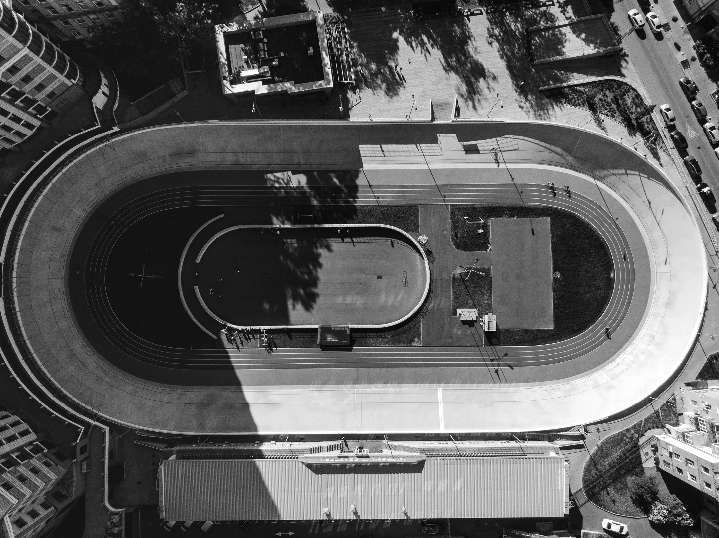 Geometry in City is a project from Ukrainian photographic agency The Gate Vepryk, looking at the city of Kiev from above (Credit: The Gate Agency Behance CC BY-NC-ND 4.0)