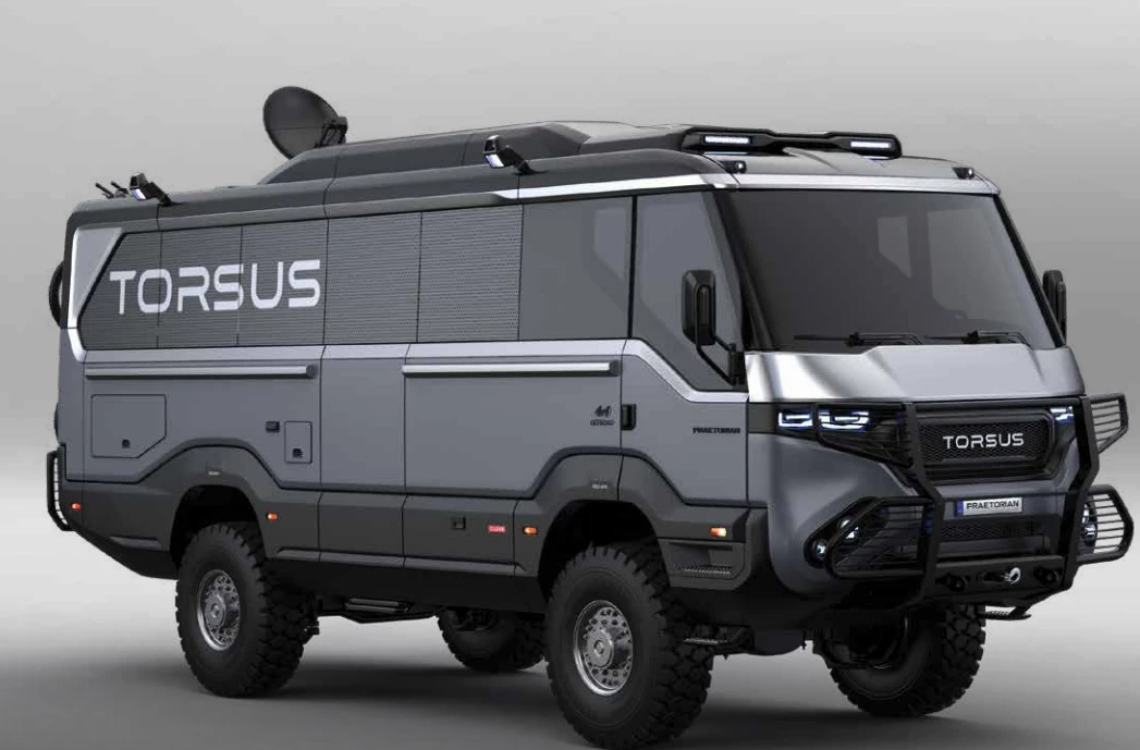 Torsus previews a Praetorian overland motorhome