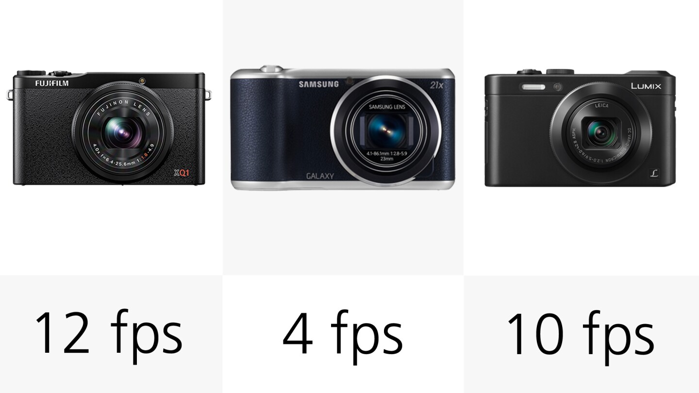 Despite being compacts, the manufacturer claimed top shooting speeds of some of these cameras are are up there with higher-end DSLRs