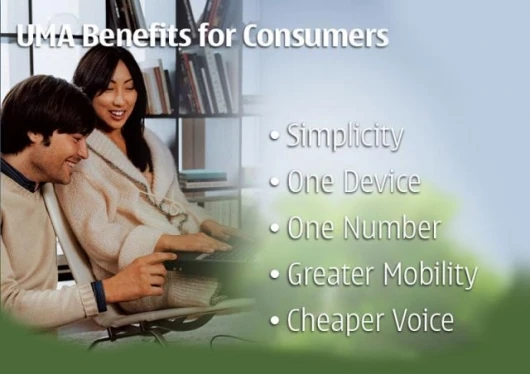 The consumer benefits significantly from UMA