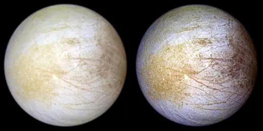 Mosaic images of both hemisphere's of Europa (Image: NASA)