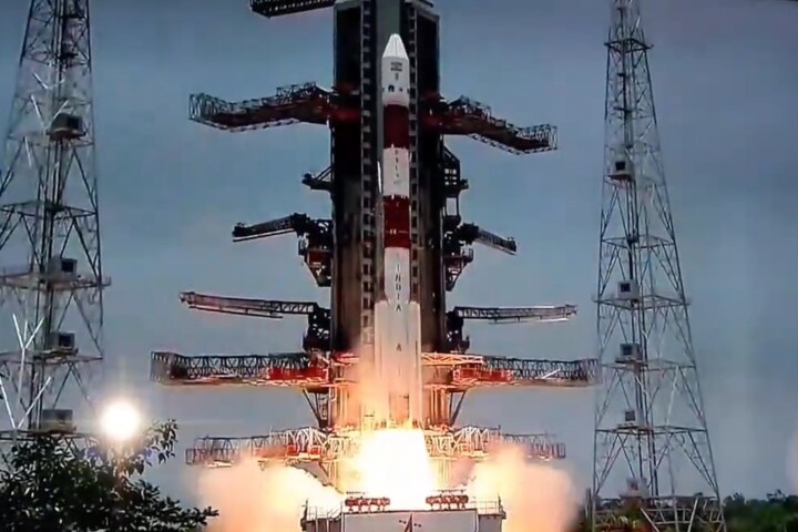 Aditya-L1 lifting off