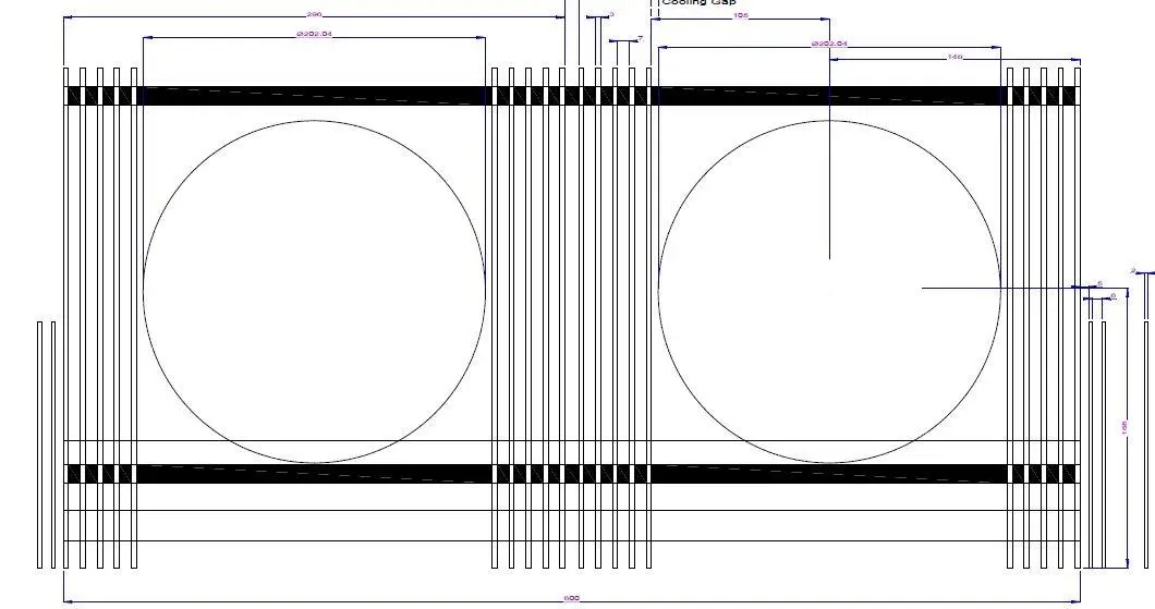 Engine compartment plan