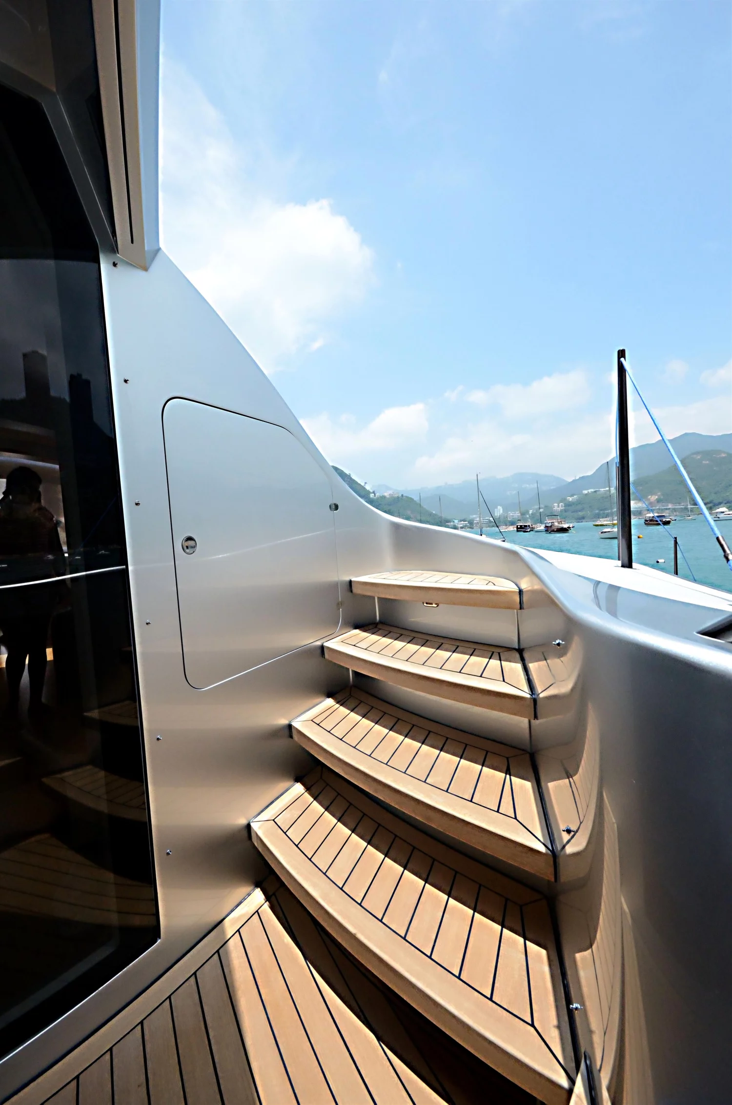 On board Adastra superyacht