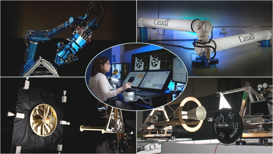 The Next-Generation Canadarm (NGC) facility provides a suite of robotic systems with the capability to support both low-Earth orbit and deep space missions