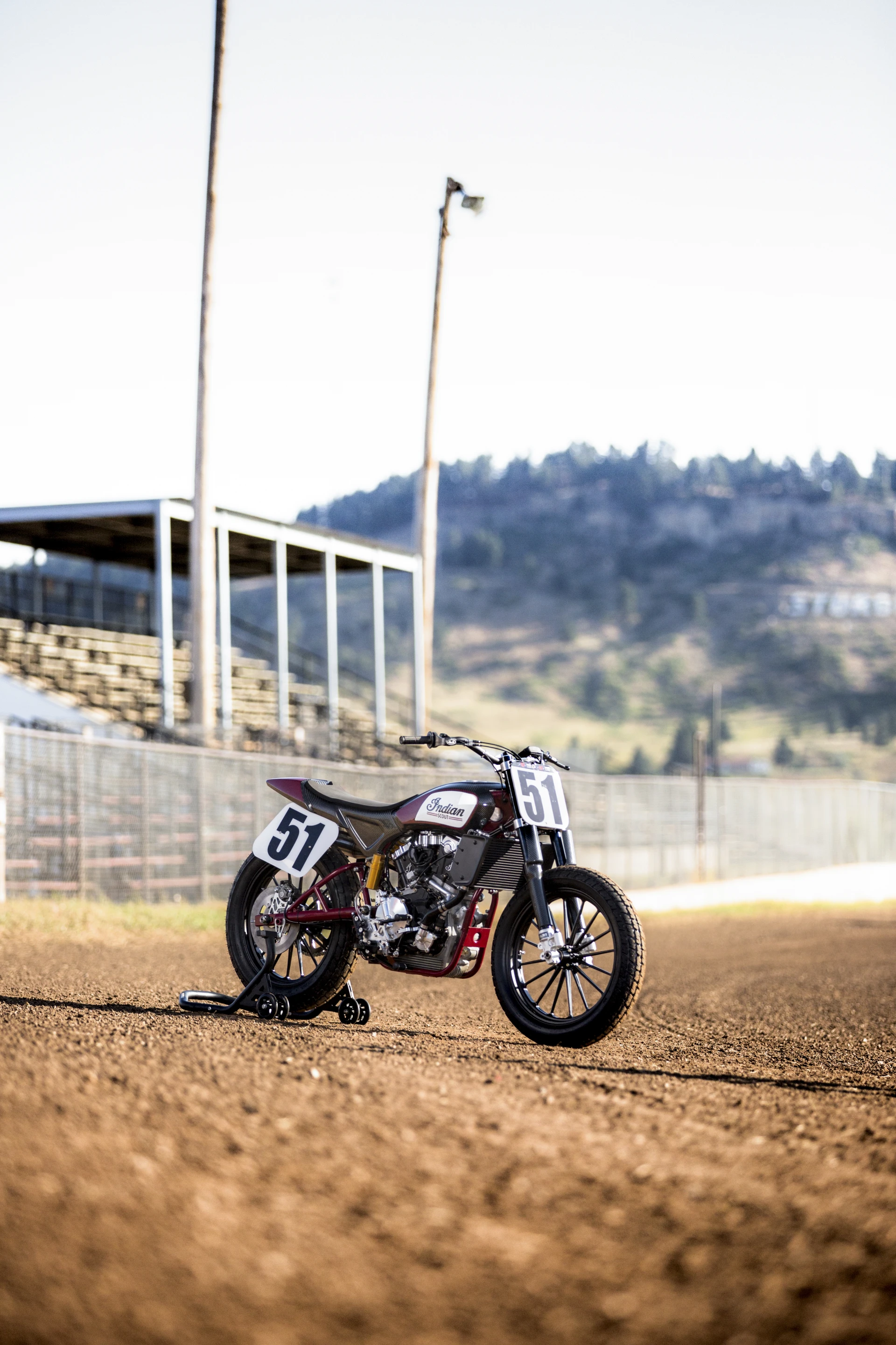 The Indian Scout FTR750 revealed at the Sturgis Motorcycle Rally