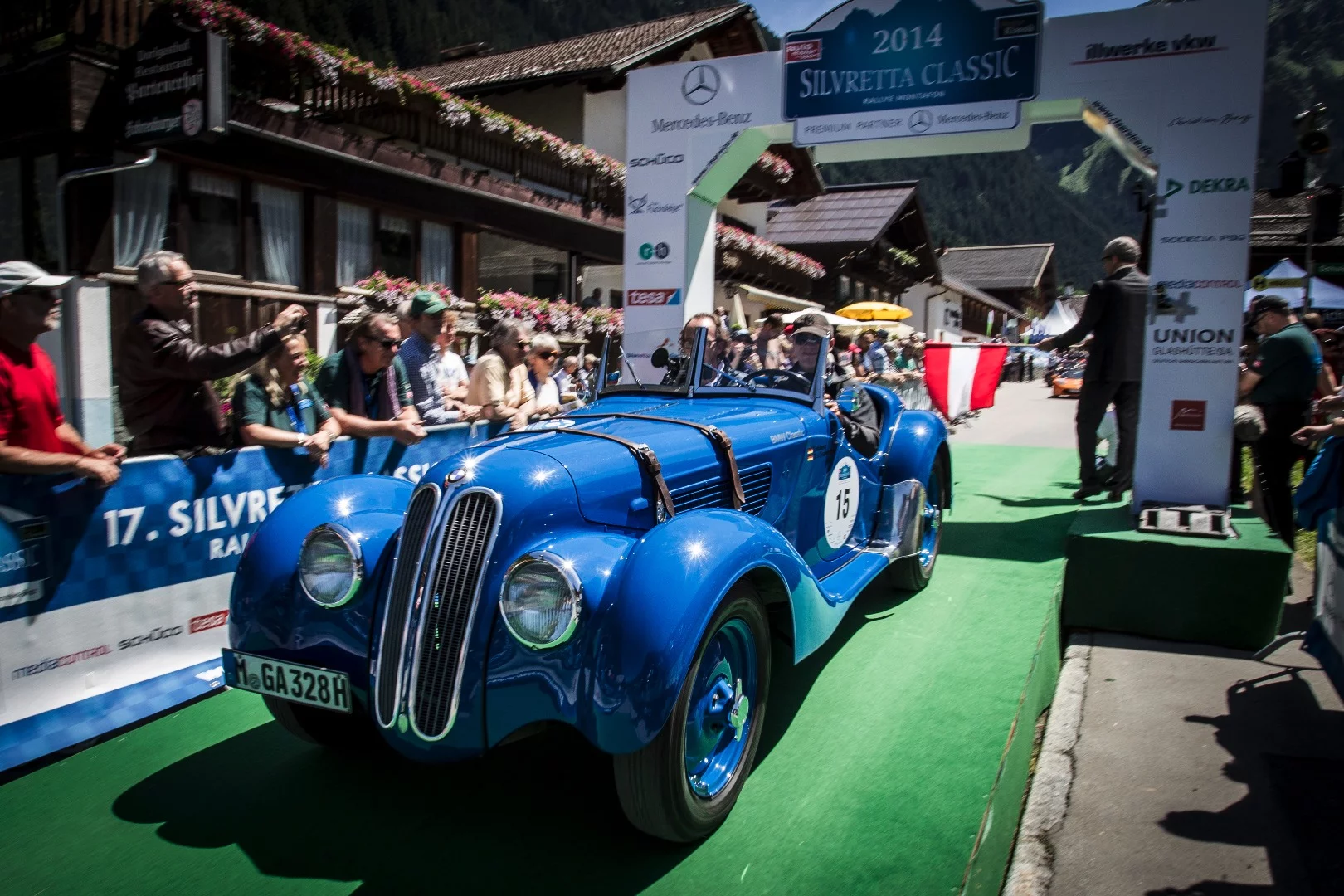 The 328 is often rolled out at classic car events and concours