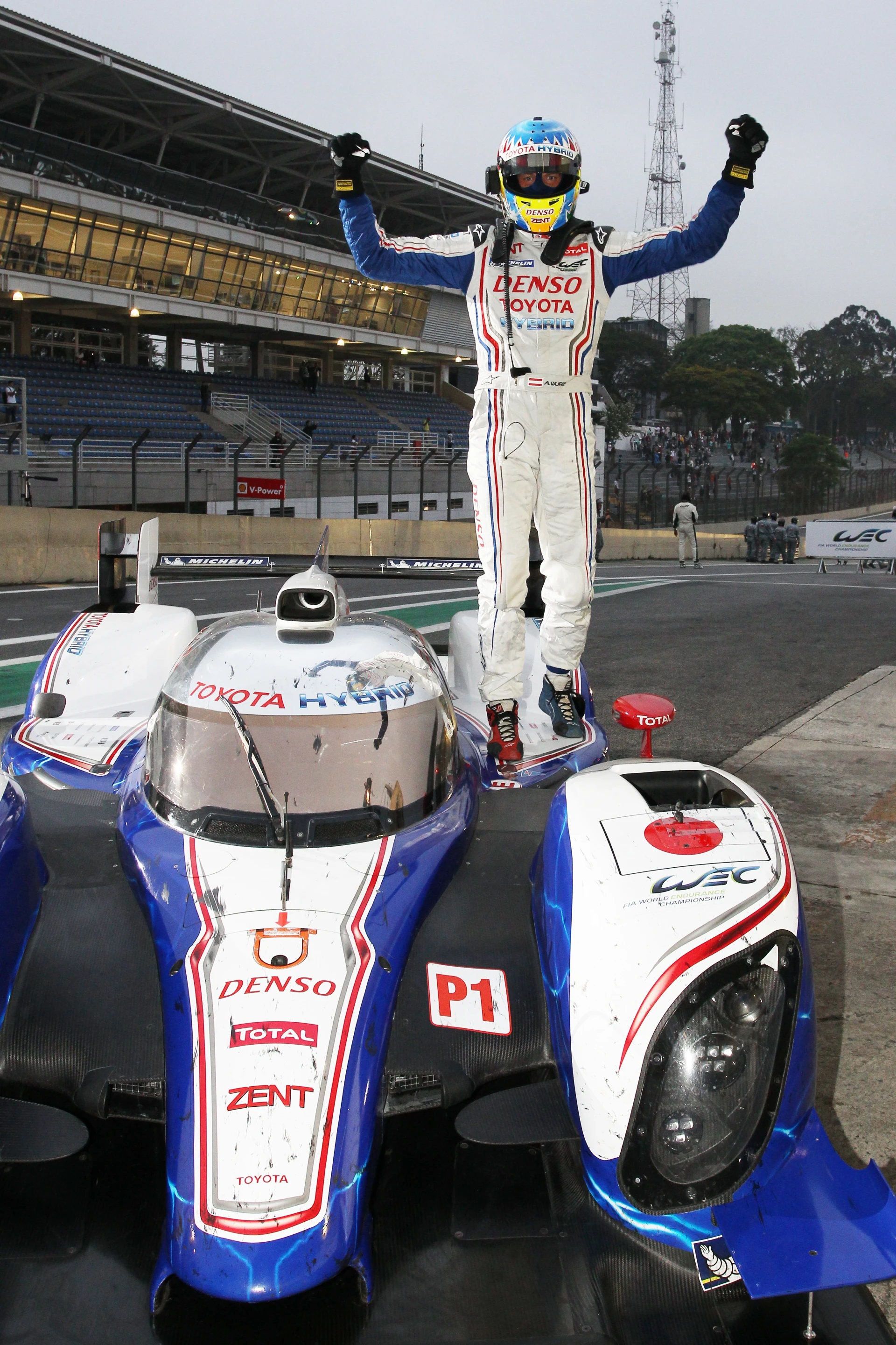Victory was sweet for the Toyota team, and much earlier than expected