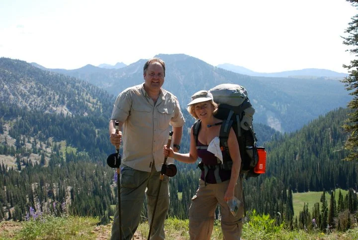 Support some of that load with the hiking pole