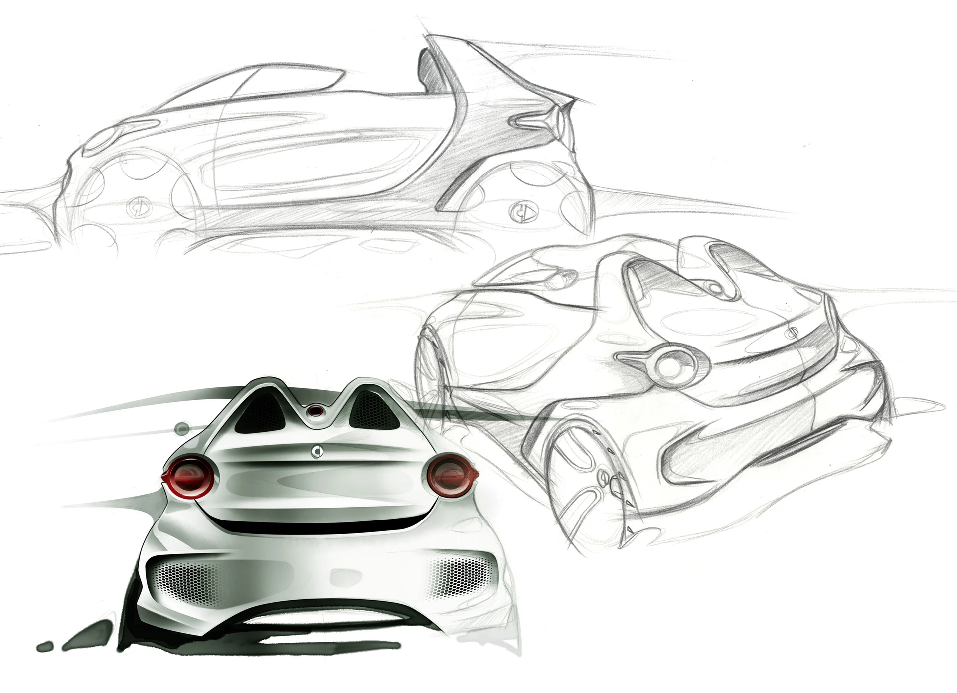Original smart forspeed design sketch
