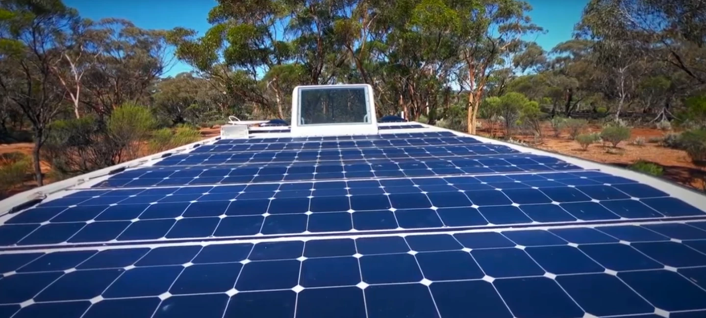 Up to 2,033 watts of solar panels find home on the roof