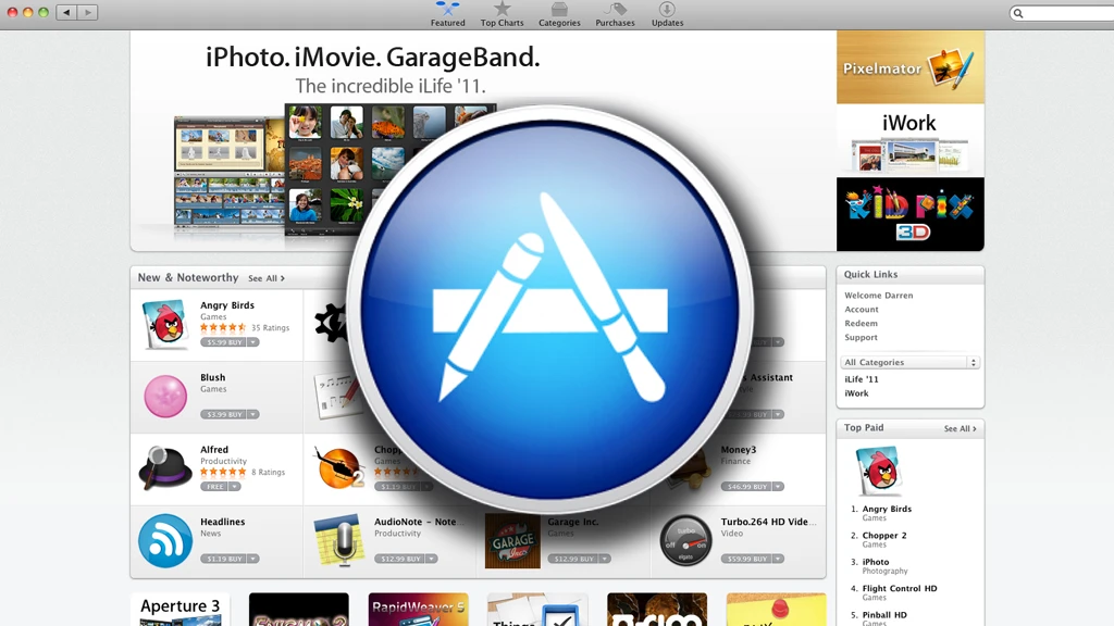 Apple's Mac App Store is now open for business