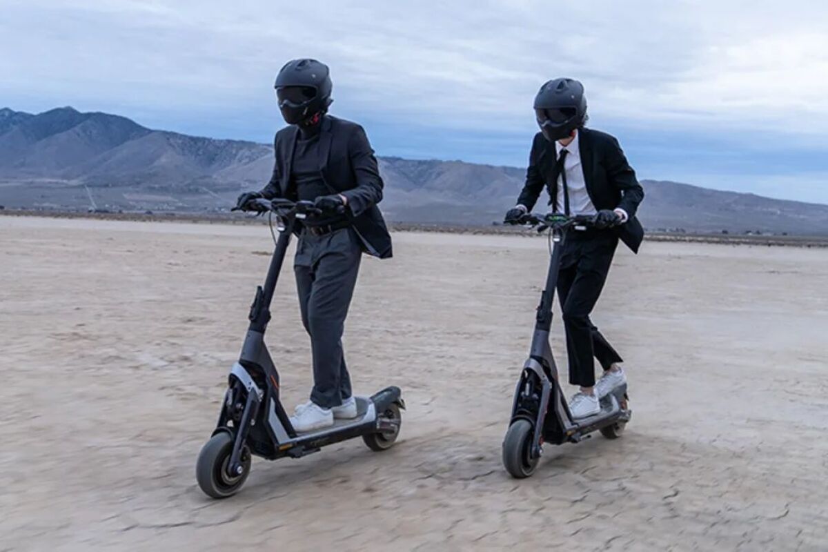 The Segway GT1 has a single 1.4-kW hub motor for a top speed of 37.3 mph, while the GT2 rocks dual 1,500-watt hub motors for speeds of up to 43.5 mph