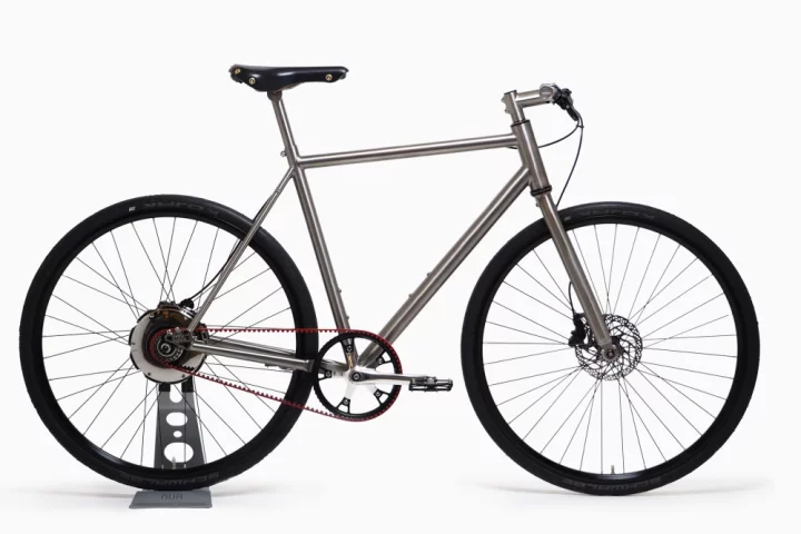 Look twice, that's an e-bike – the Nua Electrica to be precise