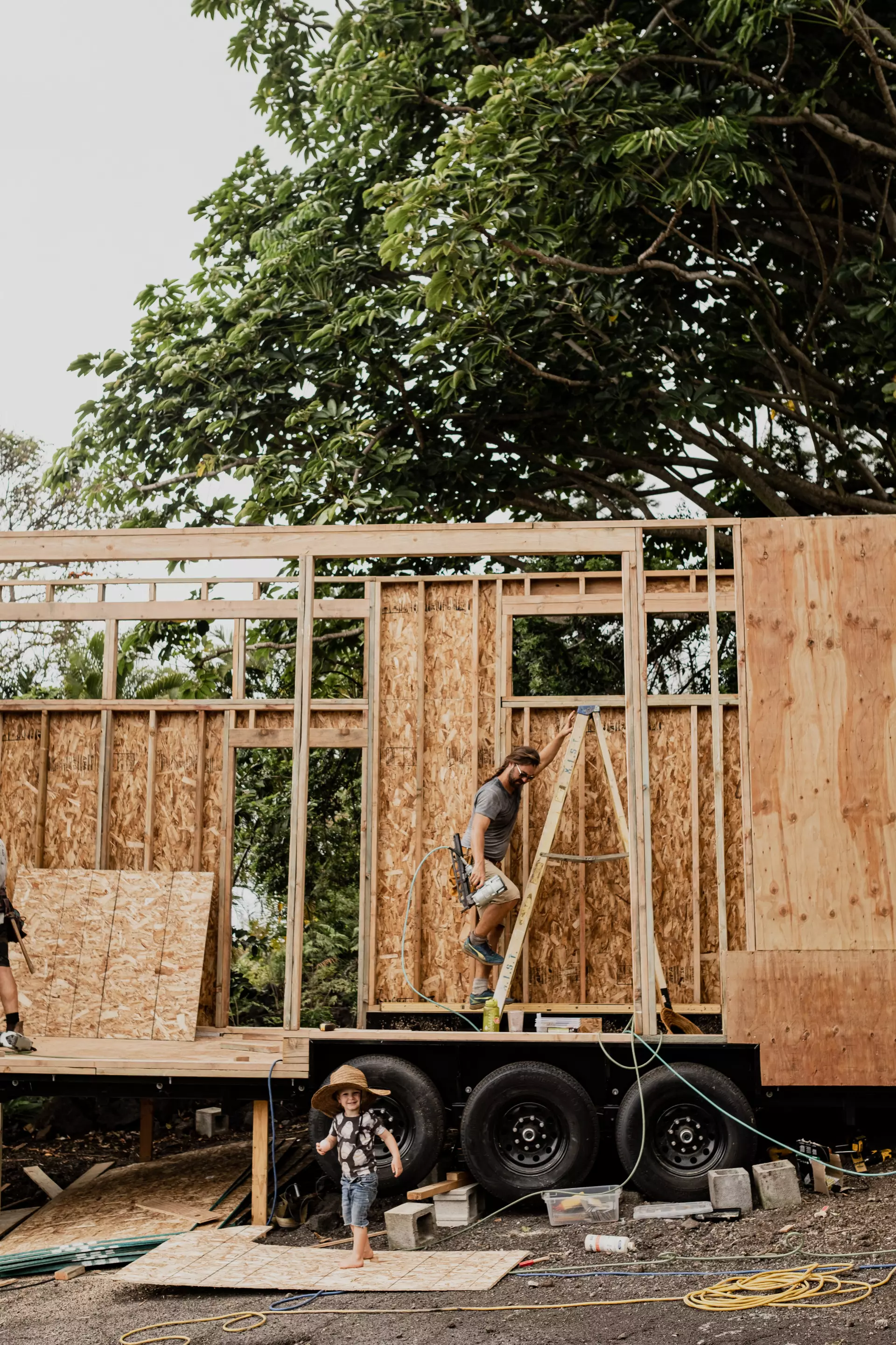 The Ohana tiny house was built over 25 days by a team of family and friends