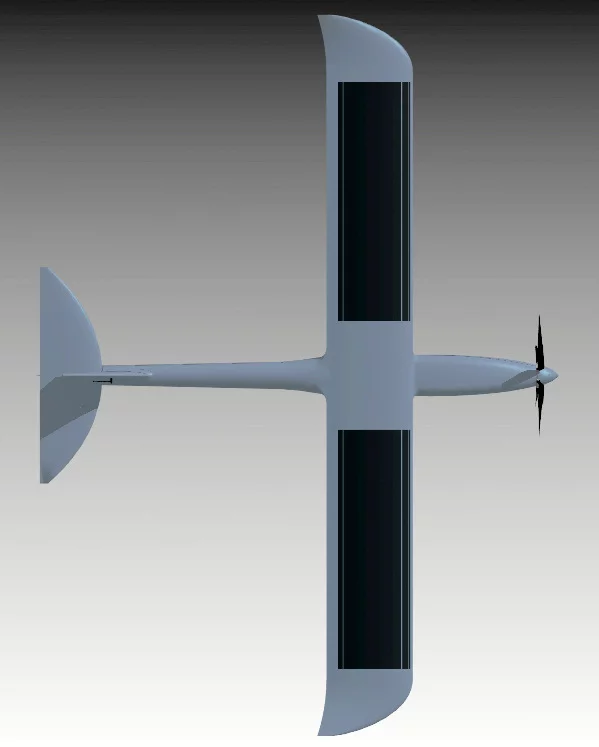 Silent Falcon's construction is modular with interchangeable wings