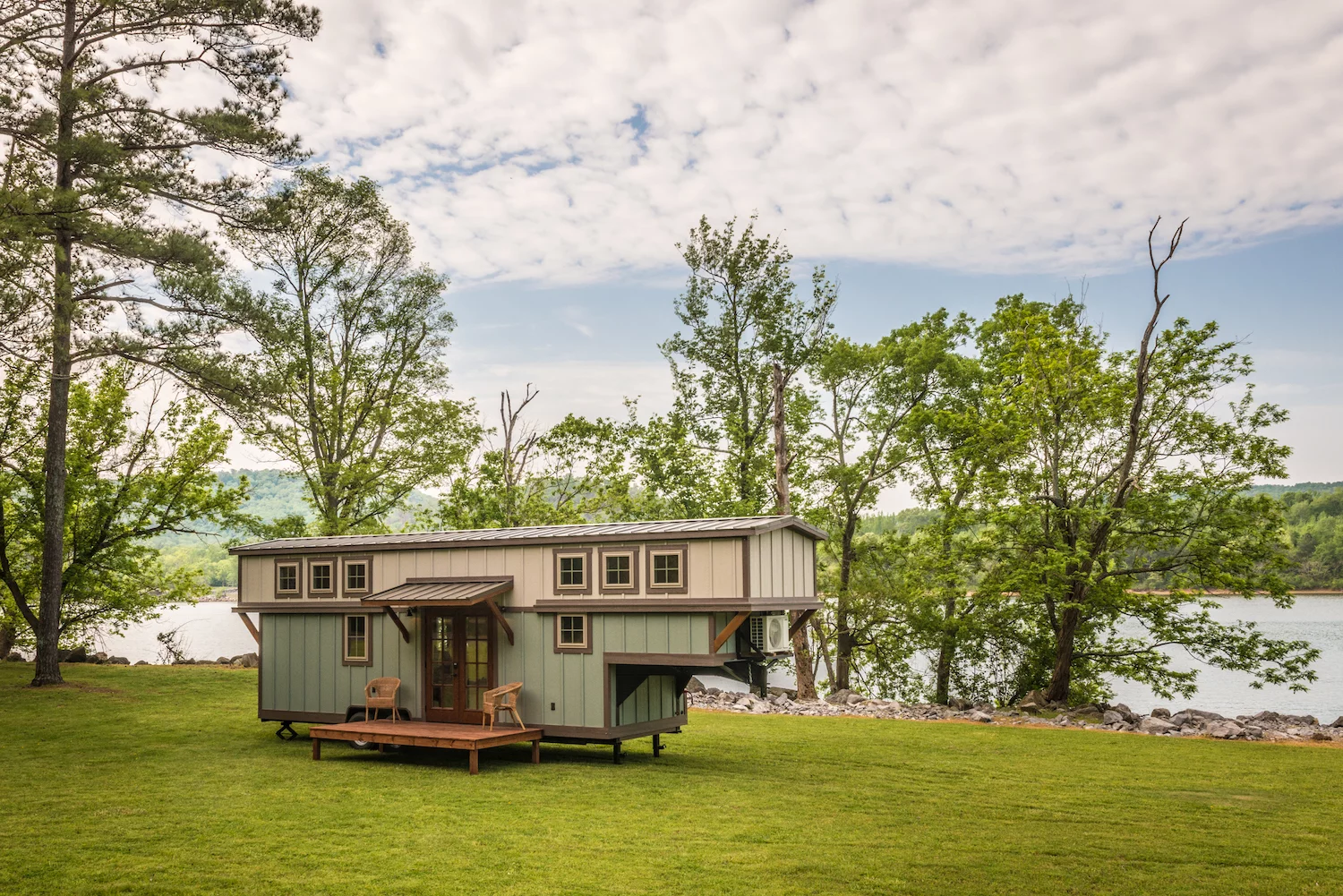 The Retreat measures 33 ft (10 m)-long