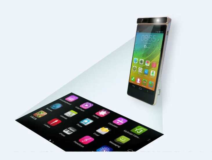 Lenovo's Smart Cast concept would see a phone equipped with a laser projector and an infrared motion detector to offer an interactive projection space