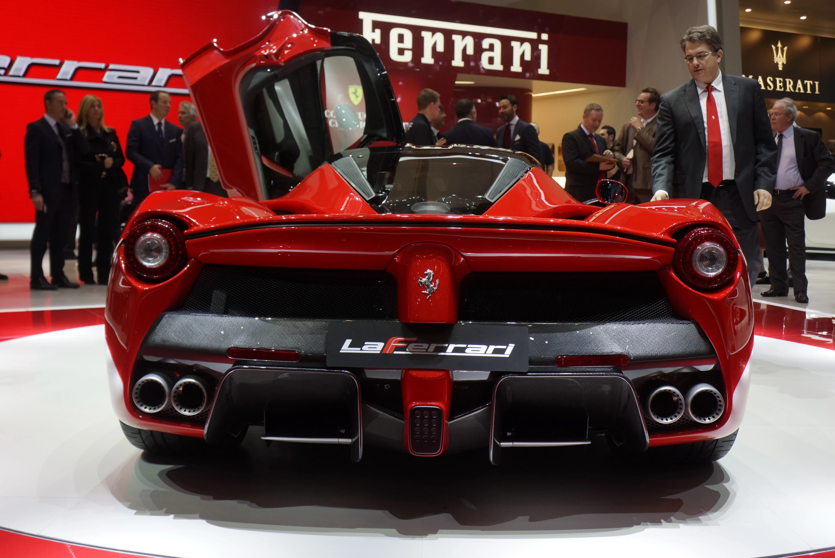 Ferrari describes the LaFerrari as its fastest, most powerful, most efficient road car ever