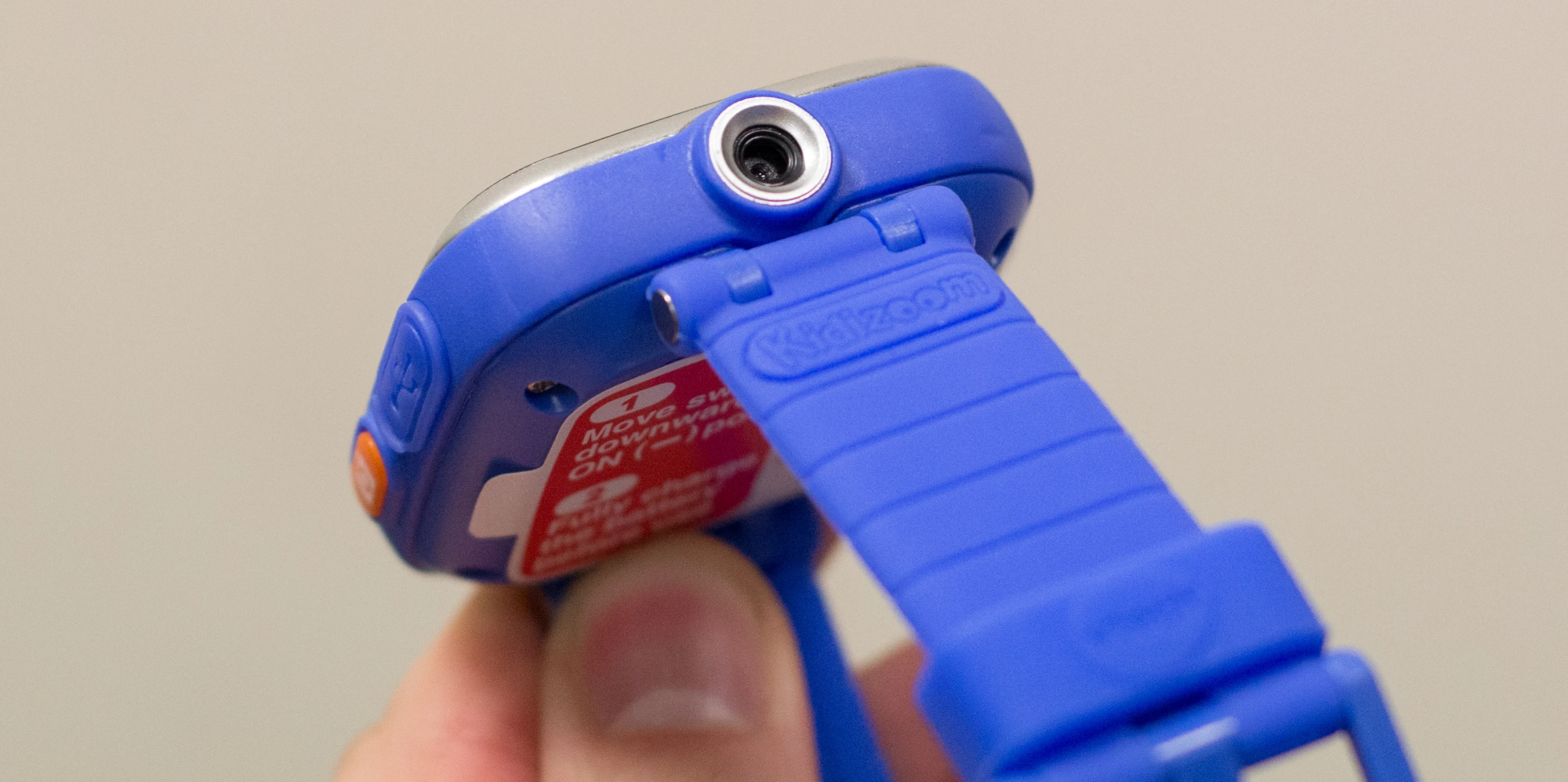 The camera on the VTech Kiddizoom Smart Watch (Photo: Simon Crisp/Gizmag.com)